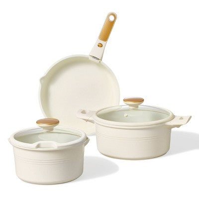 Duży zestaw garnków z odpinaną rączką 24 el.