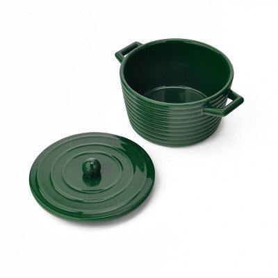 Okrągła kokilka ceramiczna