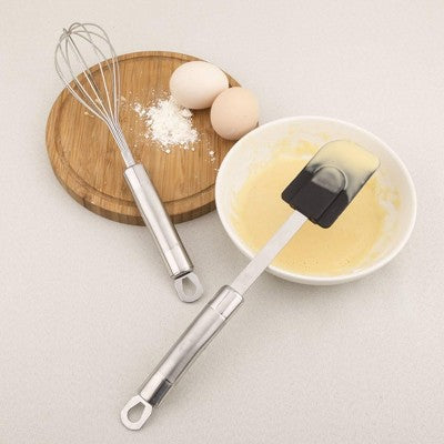 11-częściowy zestaw stalowych narzędzi kuchennych