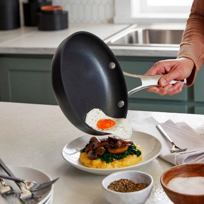 11-częściowy zestaw garnków z powłoką nieprzywierającą wzmocnioną minerałami