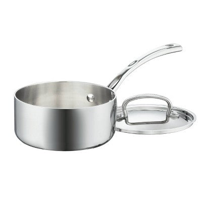 13-częściowy stalowy zestaw garnków 3-warstwowych